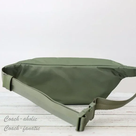 NWT Tory Burch 82508 Nylon Belt Bag Fanny Pack Crossbody in Palm Leaf - Picture 7 of 10